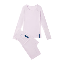亚朵星球 深睡睡衣女士家居服套装 轻羽粉 L码