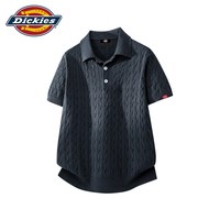 Dickies 官方正品老钱风夏季26年新款翻领短袖男士穿搭针织POLO衫
