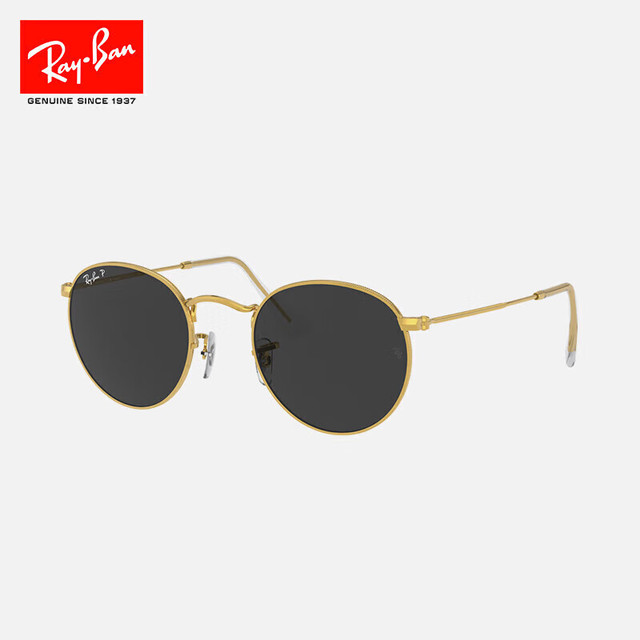 Ray-Ban 金框偏光太阳镜 0RB3447 出游氛围感拉满
