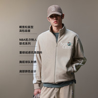 杰克琼斯 秋季上新NBA联名宽松开衫外套 重磅面料
