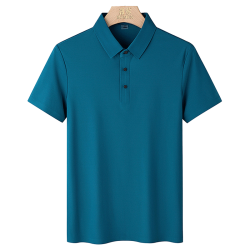 罗蒙 冰丝凉感防晒 黑色 2XL 男士POLO衫