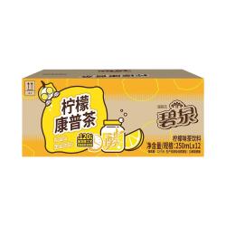 屈臣氏 碧泉柠檬康普茶250ml*12盒整箱