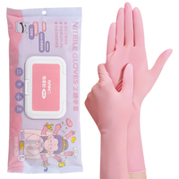LYNN 丁腈手套 加厚耐用防水防油污 中号35只