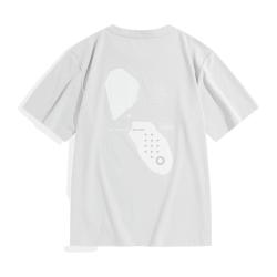 太平鸟 B2CNE3173 后背几何图案 男士短袖T恤