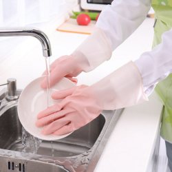 嘉嘉爱 洗碗手套女厨房橡胶乳胶耐用洗衣服防水塑胶胶皮家务刷碗