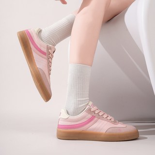 森马 德训鞋 白色 女款休闲板鞋