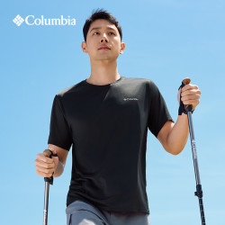 Columbia AE1419 速干透气圆领短袖T恤 男 S