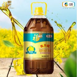 福临门 食用油 纯正菜籽油5L/桶