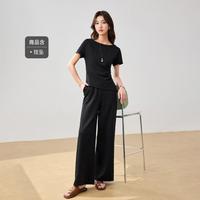 爱依服 女士简约休闲通勤套装