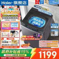海尔 直驱变频12公斤波轮洗衣机