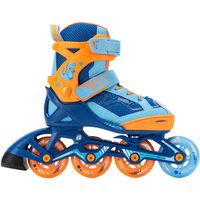 DECATHLON 迪卡侬 Fit3 Jr 儿童轮滑鞋 8283697 橙蓝色