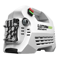绿田(LUTIAN) 雪豹P4Pro家用高压洗车机感应电机清洗机洗车泵220v洗车水枪 1800W Pa喷嘴版-雪炮+快插喷嘴+转接头