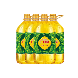 口福 大豆油一级大豆油5L/桶家用炒菜煎炸食用油