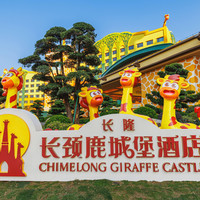 移动端：清远长隆长颈鹿城堡酒店1晚+三人两天森林王国门票+酒店住客提前入园权益
