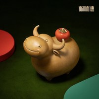 移动端：铜师傅 牛柿 装饰摆件