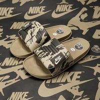 百亿补贴：NIKE OFFCOURT ADJUST男女魔术贴可调节迷彩凉拖鞋HF1438-200