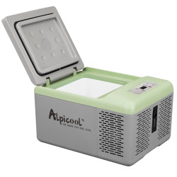 Alpicool 车载冰箱车家两用 压缩机制冷小冰柜 货用轿车小冰箱车家冰箱 C9P纯车用德技压缩机-进取款