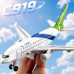 翊玄玩具 C919大飞机模型 仿真合金航空民航飞机摆件（国产C919大飞机）