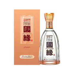 今世缘 柔雅国缘 52度 柔雅型白酒 500ml*1瓶 单瓶装