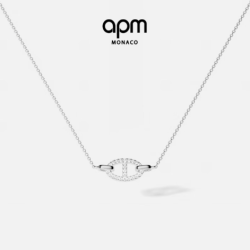 APM Monaco Maille Marine猪鼻子项链高级时尚