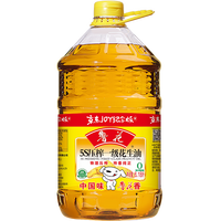 鲁花 5S压榨一级花生油 6.18L