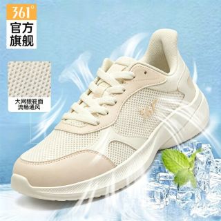 361° 361男鞋运动鞋春夏新款网面透气软底轻便跑步休闲鞋男