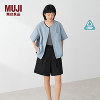 無印良品 MUJI 女式 OBP再生尼龙工装短裤 BE2Z3C6S