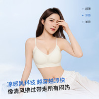 都市丽人 细肩带美背内衣 聚拢无痕文胸 （可挂脖 可交叉）