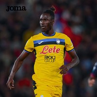 Joma 24/25赛季亚特兰大第三球衣球员版足球俱乐部足球服上衣短袖T恤男 客场球员版