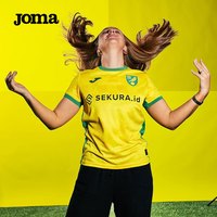 Joma 24/25赛季诺维奇主场球衣球员版足球俱乐部足球服上衣短袖T恤男 主场球员版