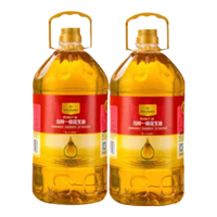 1号会员店 压榨一级花生油 5L*2 物理压榨 京东自营