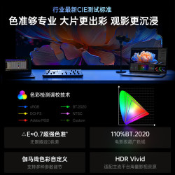 坚果投影 N5S Pro 三色激光云台投影仪 4K超高清 3400CVIA