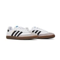 adidas阿迪达斯男女鞋黑白灰Samba OG复古德训板鞋B75806