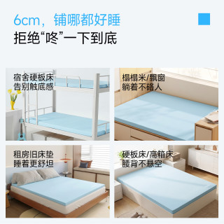 MLILY 0压记忆绵单人学生宿舍租房专用软垫子