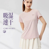 361° 361运动t恤女2026夏季瑜伽健身跑步服女士短袖透气宽松速干衣
