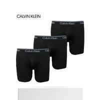 CK CALVIN KLEIN 男士平角内裤 3条装 NB4410 001