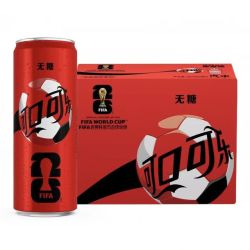 可口可乐 无糖碳酸饮料汽水 330ml*20罐