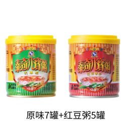 泰奇八宝粥小精灵12罐装营养早餐速食粥红豆粥紫薯粥迷你小罐200g