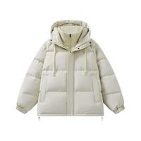 雪中飞 冬季连帽短款保暖抗寒羽绒服 （双色可选）