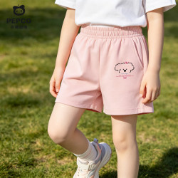 小猪班纳 男女童 夏季运动吸湿短裤