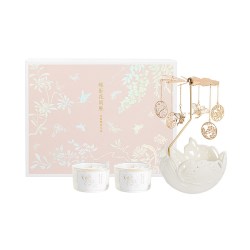 和玺 故宫文创蝶影走马灯香薰蜡烛持久香氛礼盒生日新婚伴手礼物