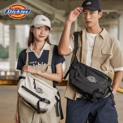 Dickies 单肩包DK斜挎包男士便携大容量邮差包女多隔层轻便骑行挎包通勤包