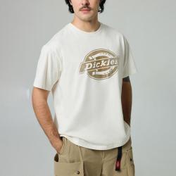 Dickies 25春夏新款 休闲版型前胸马蹄铁LOGO印花短袖T恤 男女情侣