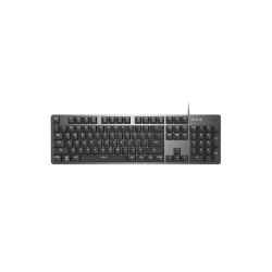 罗技 K845 机械键盘 有线键盘 游戏办公键盘 104键 全尺寸单光 茶轴TTC 黑色
