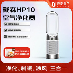 dyson 净化、制暖、循环风三合一 洁净凉风 滤除异味四季全能HP10空气净化风扇Gen1
