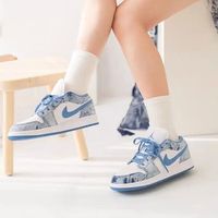 百亿补贴：NIKE 童鞋AIR JORDAN 1 LOW GS运动鞋休闲鞋DM8947-100