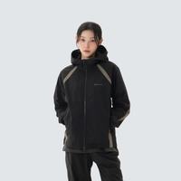 snow peak SnowPeak 雪峰26春中性男女同款TASLAN防风外套防晒轻量宽松廓形 黑灰 95