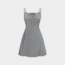 MOUSSY 女士复古连衣裙 028IAA33-1005