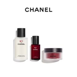 CHANEL 一号红山茶花系列礼盒 护肤品套装 生日礼物 精萃水100ml+精华液30ml+面霜
