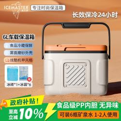 ICEMASTER 冰大师 车载保温箱 6L 户外食品保热箱